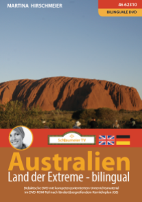 Australien: Land der Extreme, bilingual. Geeignet für den Geographie - und Englischunterricht. Hier geht es direkt zum Film: https://schlaumeiertv.de/filme/australien-bilingual/ und hier zum Download: https://schlaumeiertv.de/downloads/australien-zum-download/